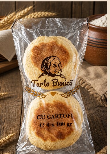 Turta Bunicii, pachet cu 4 bucăți de 100g